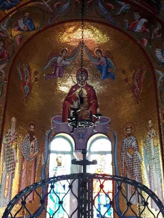 Baptistery of Saint Lydia in ancient Philippi near with Kavala city