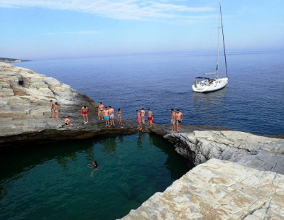 Круиз на парусной яхте вдоль юго-восточного побережья острова Тасос